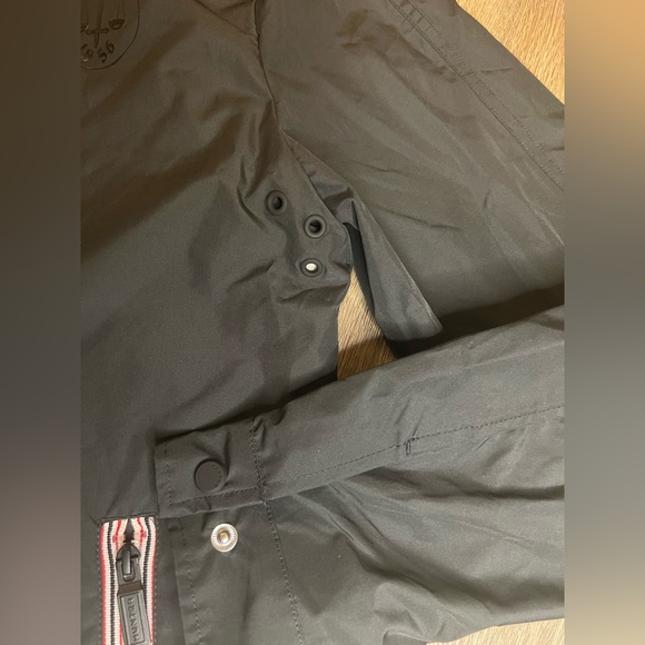 NWT Hunter Men’s Shell Jacket With Sherpa Fleece Lining Black Size Small - Picture 5 of 12